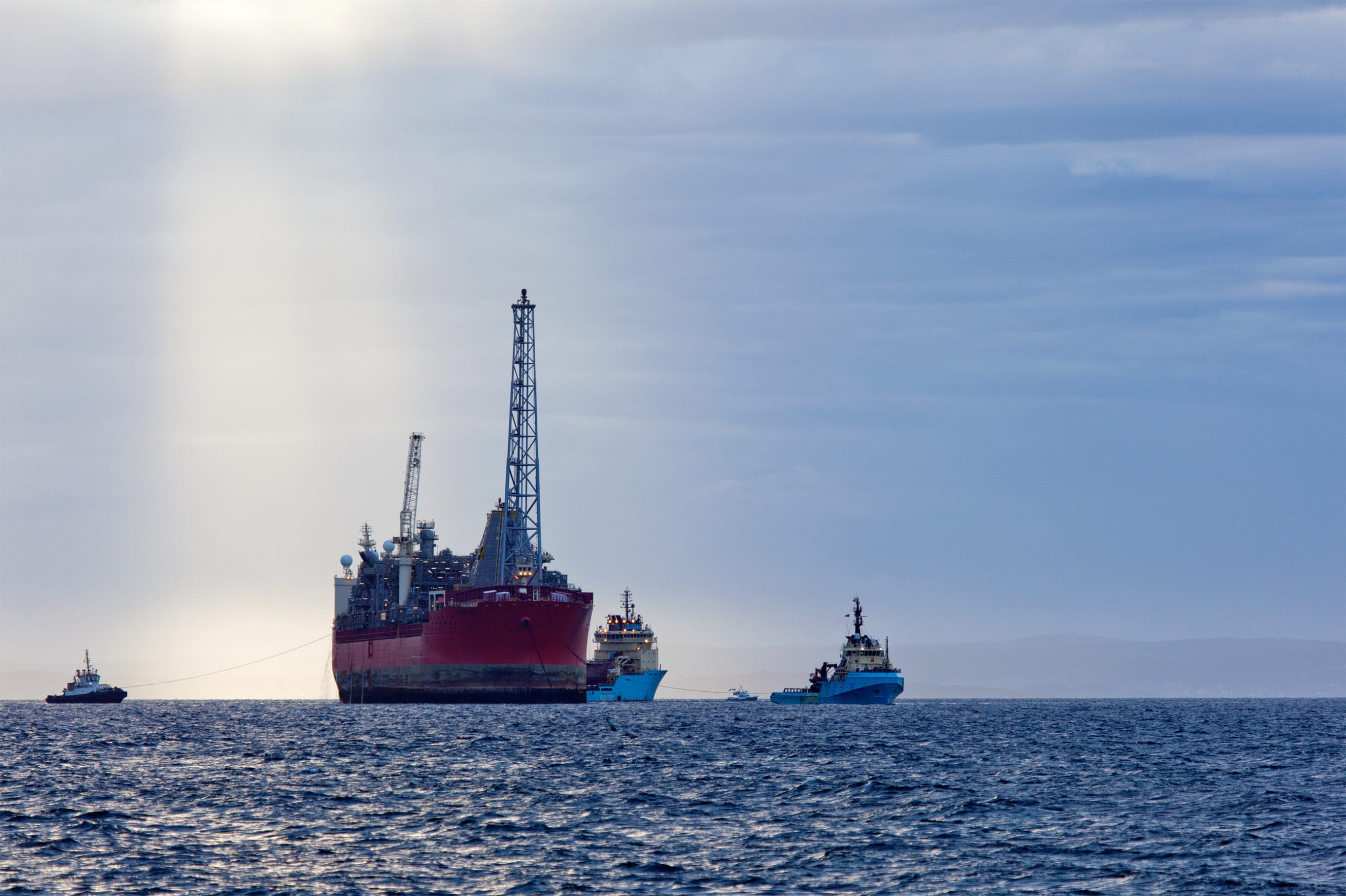 FPSO oil production vessel.